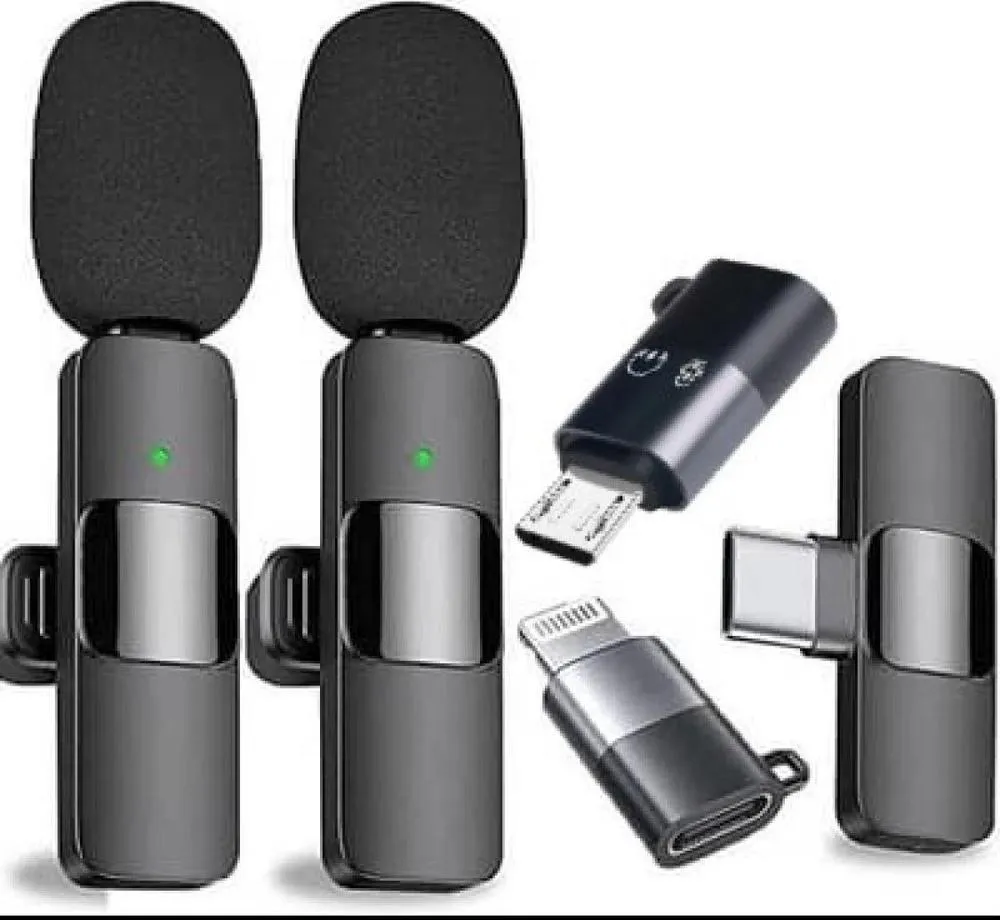 K9 Wireless Vlogging Mic Rechargeable