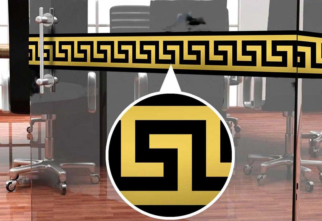 12 Pcs Modern Abstract Wall Sticker