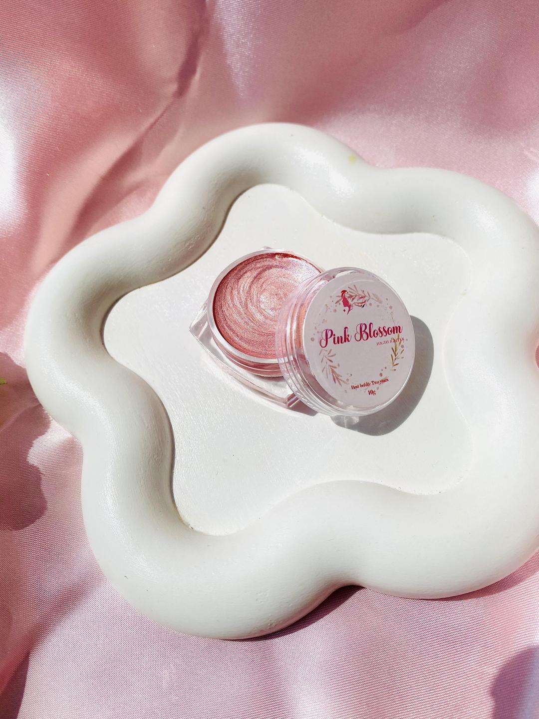 Cream Highlighter, Pack Of 12 -10g, Pink Blossom