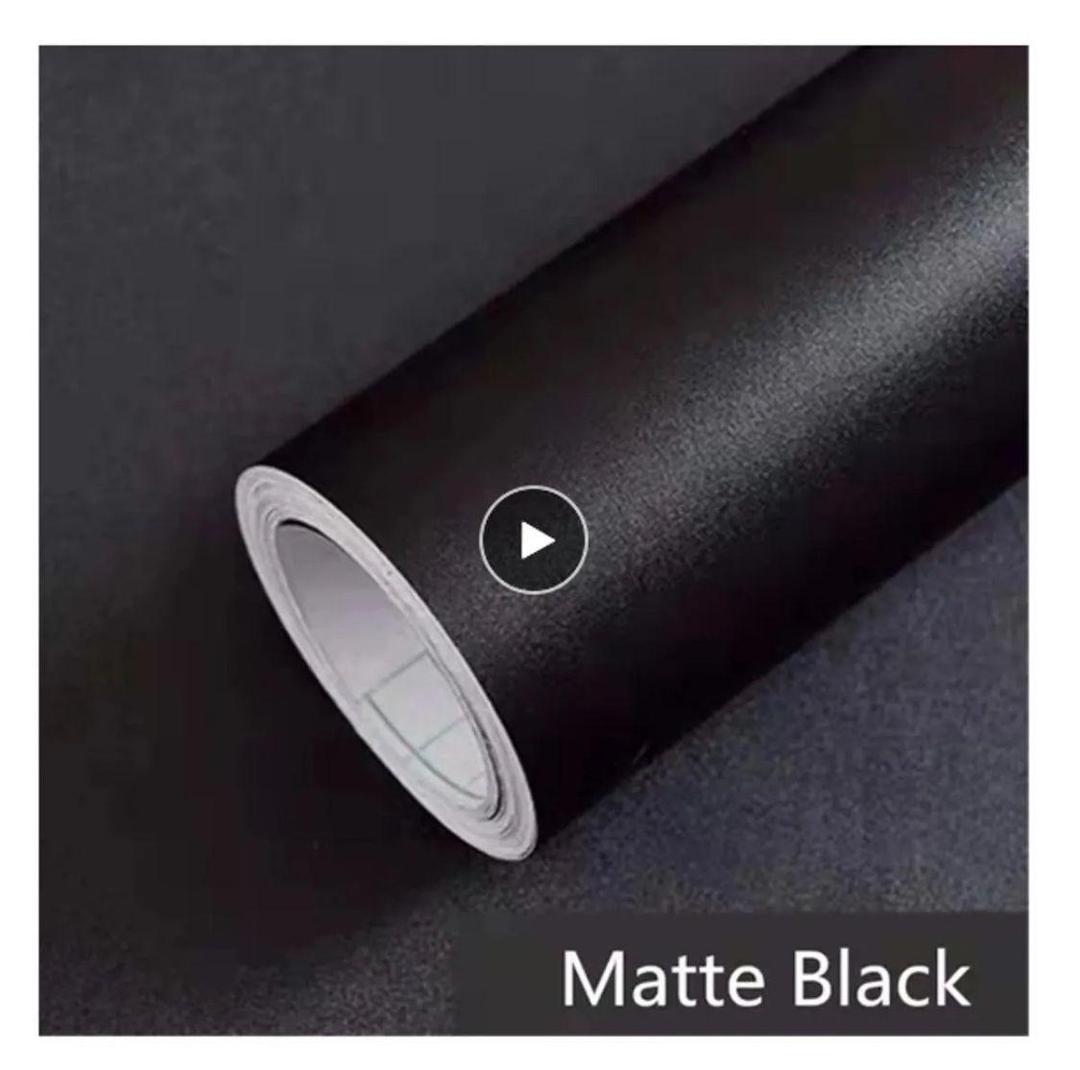 Elegant Black Vinyl Wallpaper for Home Decor