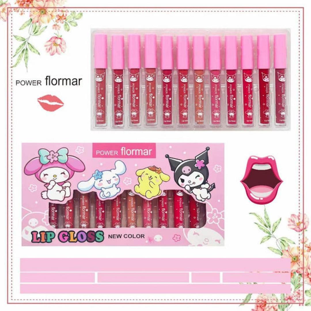 High Pigmented Lip Gloss, Pack Of 6