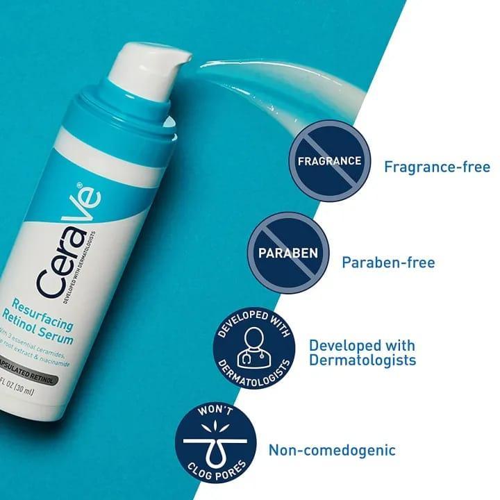 CeraVe Resurfacing Retinol Serum for Dry Skin 30ml