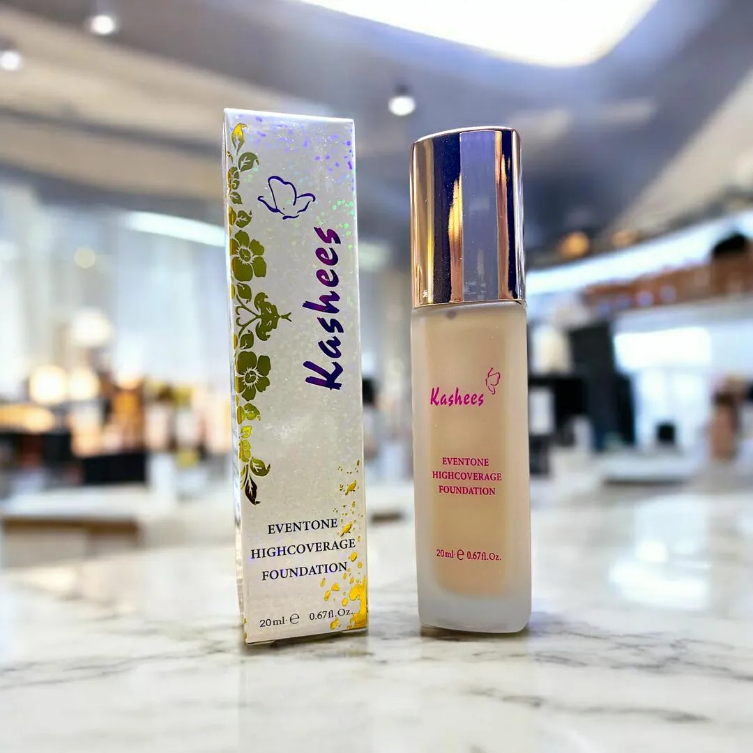 Kashees 24 Hrs Eventone High Coverage Foundation 