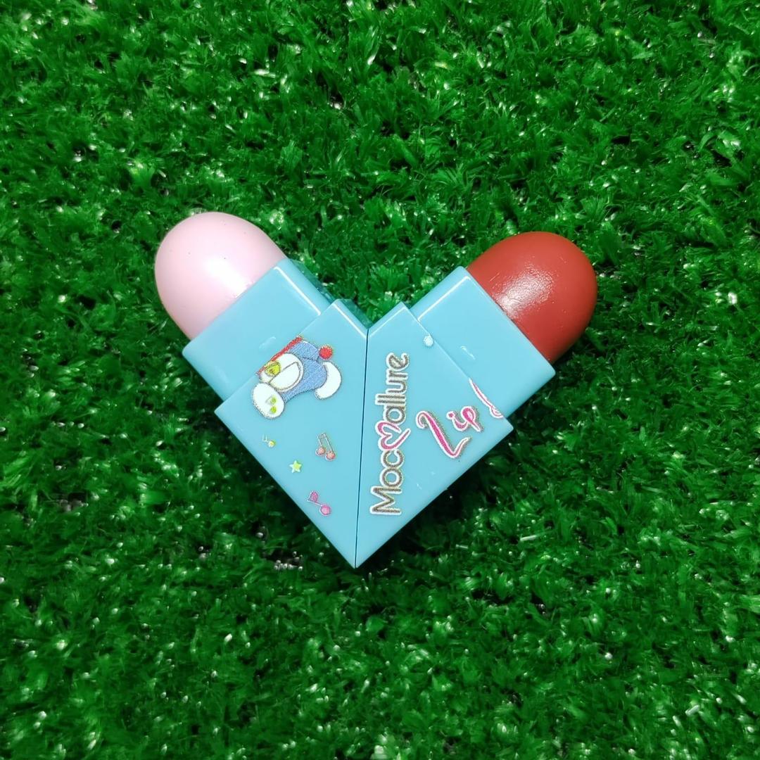 Moisturizing Lip Balm & Lipstick Set - 2 in 1 Hydrating Creamy Matte Collection