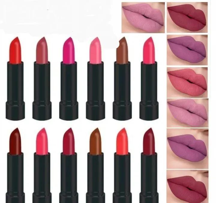 6 Pcs High Pigmented Lipstick