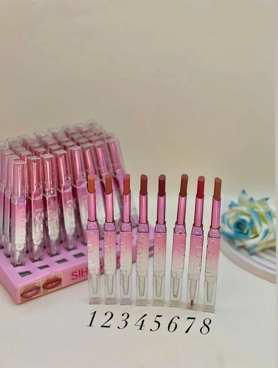 2 In 1 High Pigmented Lip Liner+Lipstick, Buy 1 Get 1 Free