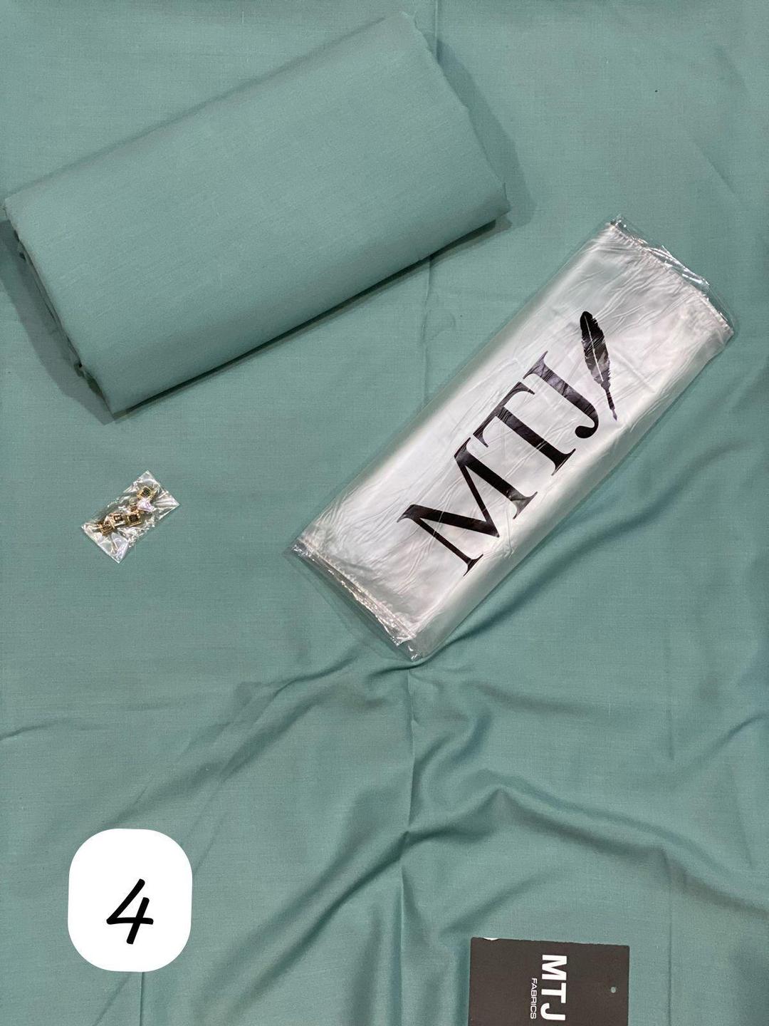 Men’s Unstitched Wash And Wear Blue Plain Suit - Versatile Fabric for All Seasons