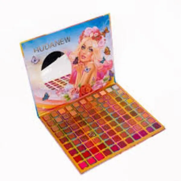 Vibrant Multicolor Matte and Glitter Eyeshadow Kit – 1 Pc