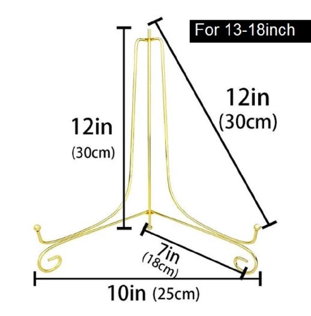 Elegant Golden Metal Photo Frame - 1 Pc Stunning Design