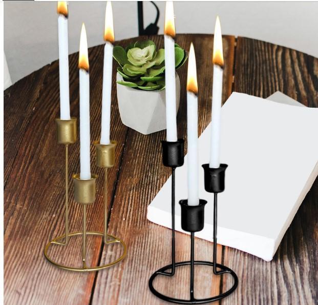 Candlestick Metal Taper Candle Holders