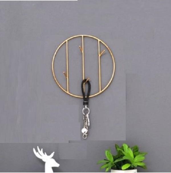 Golden Metal Wall Hanging - 1 Pc Beautiful Design