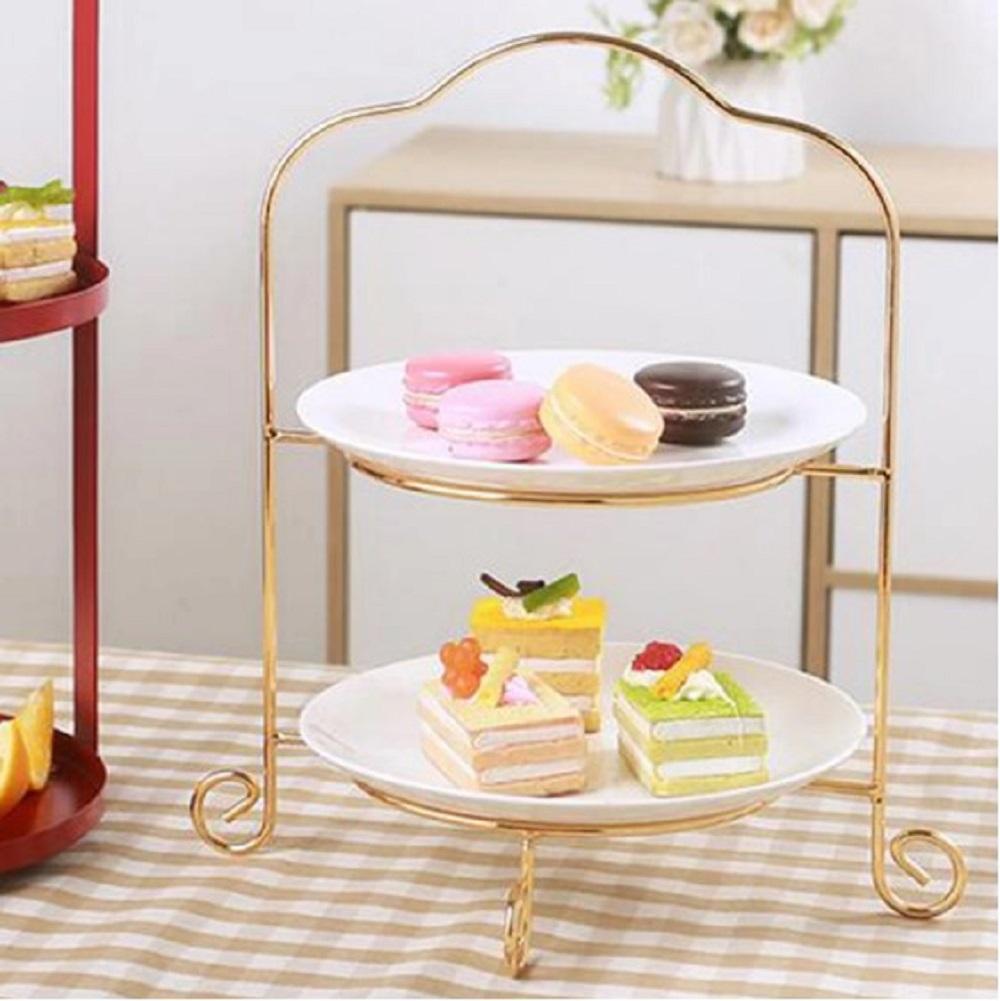 Golden Melamine Trays Set 