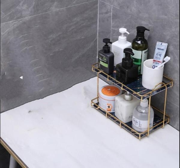 Metal Makeup Organizer - Storage Solution for Organized Makeup - 1 Pcs