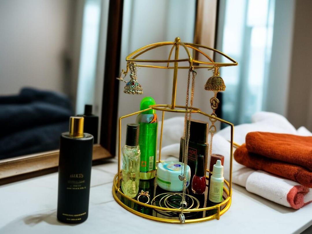 Umbrella Makeup Organizer - Perfect Storage Solution for Organized Makeup (1 Pc)