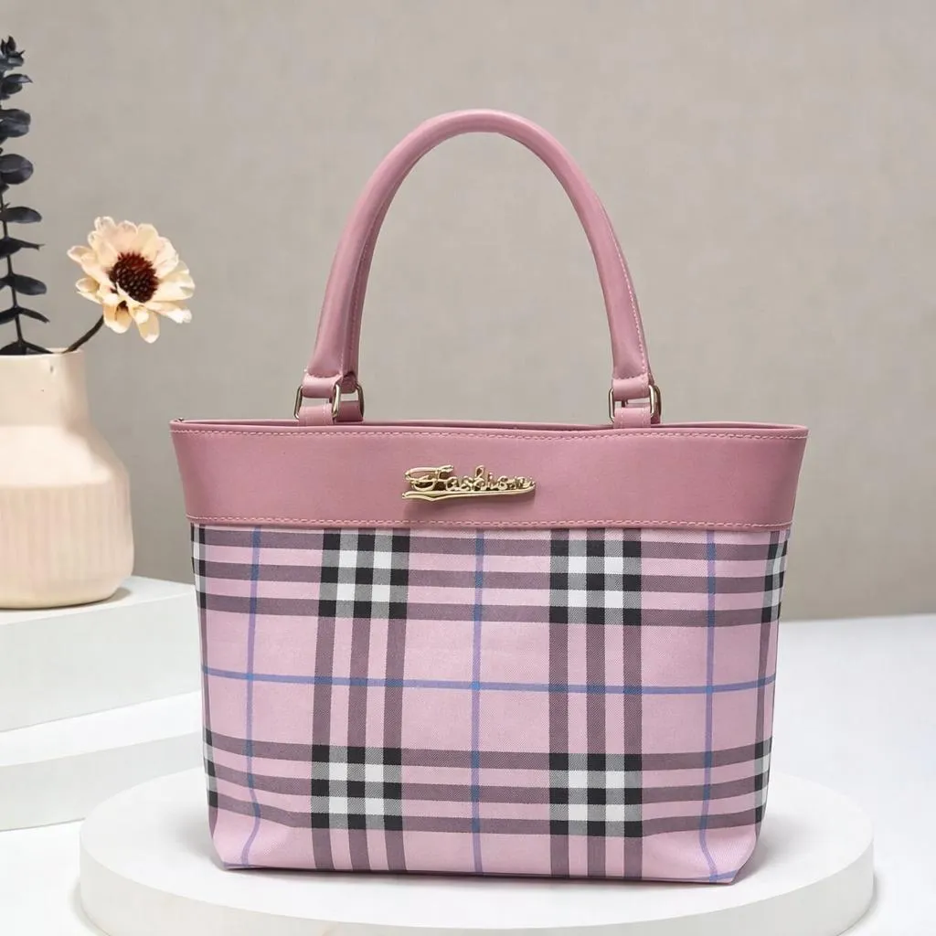 Women's Leather Plain Shoulder Bag