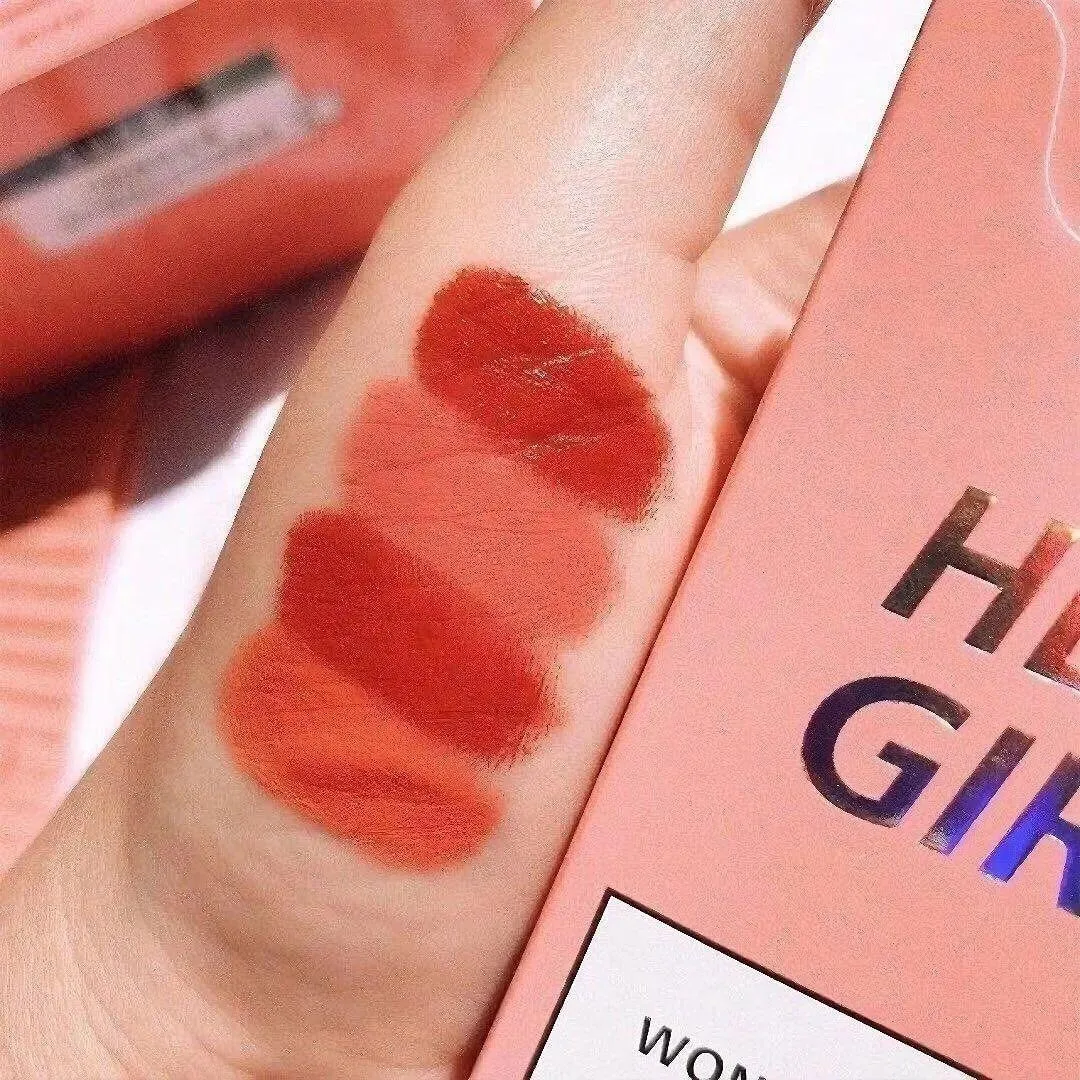 High Pigment Multicolor Lipstick Set 4 Pcs Cool Undertone