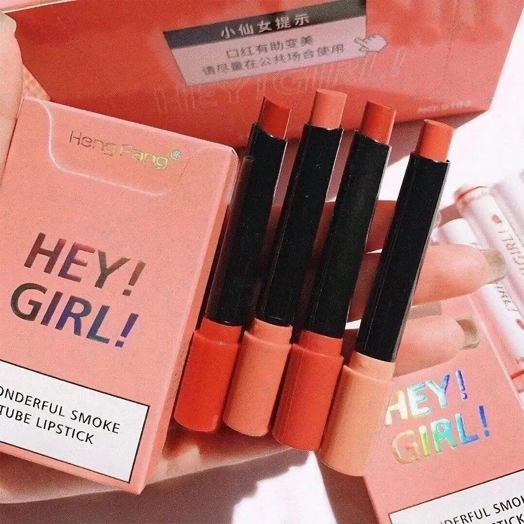 High Pigment Multicolor Lipstick Set 4 Pcs Cool Undertone