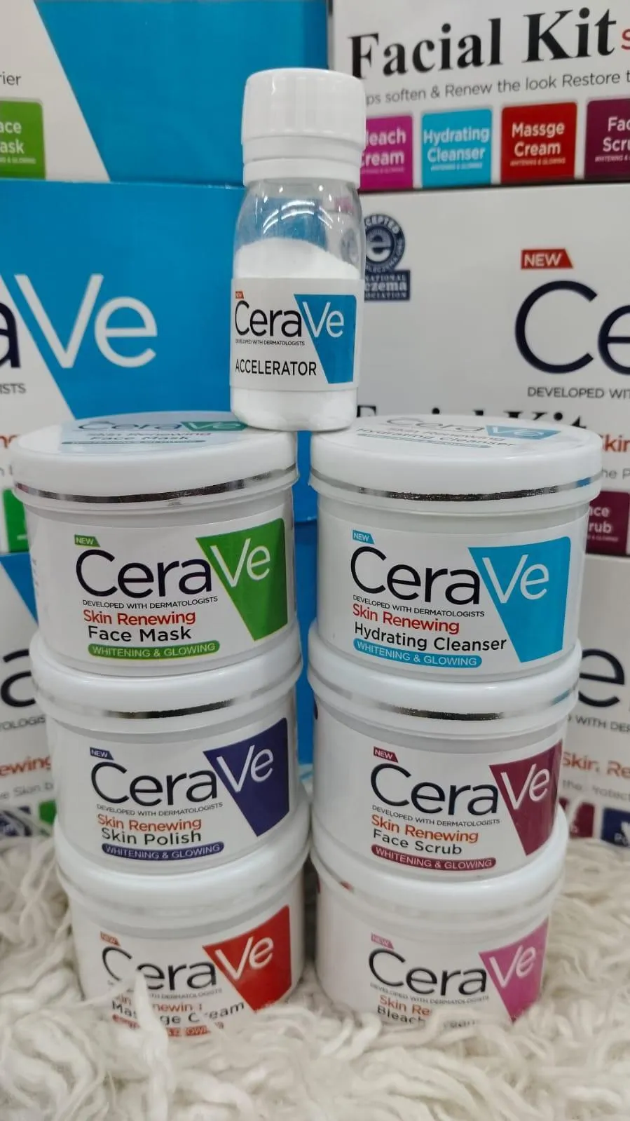 Whitening And Brightening Facial Kit 7 Pc - 200 g 