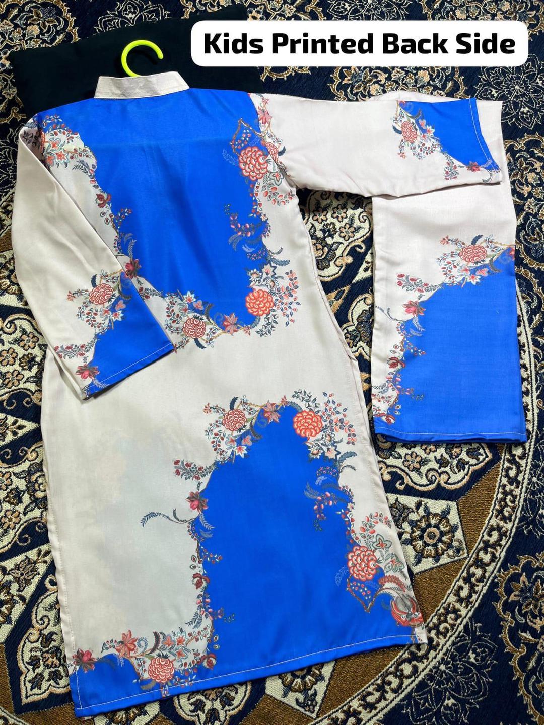 2 Pcs Girl's Sussi Printed Co-ord Set