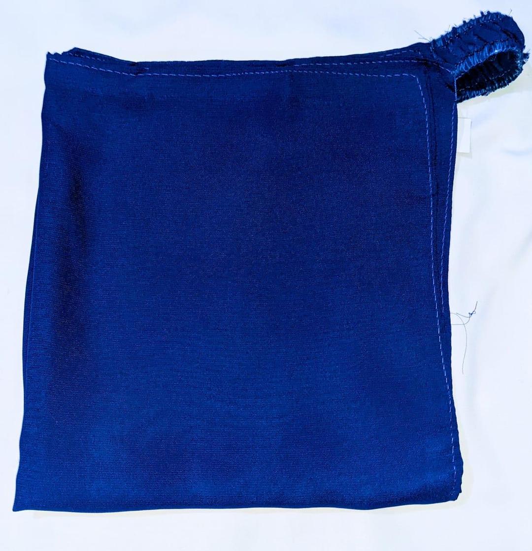 Chiffon Plain Niqab Patti - 1 Pc