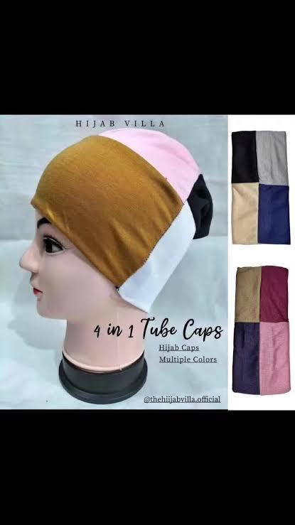 Colorful Multicolor Jersey Hijab Headscarf - 1 Pc