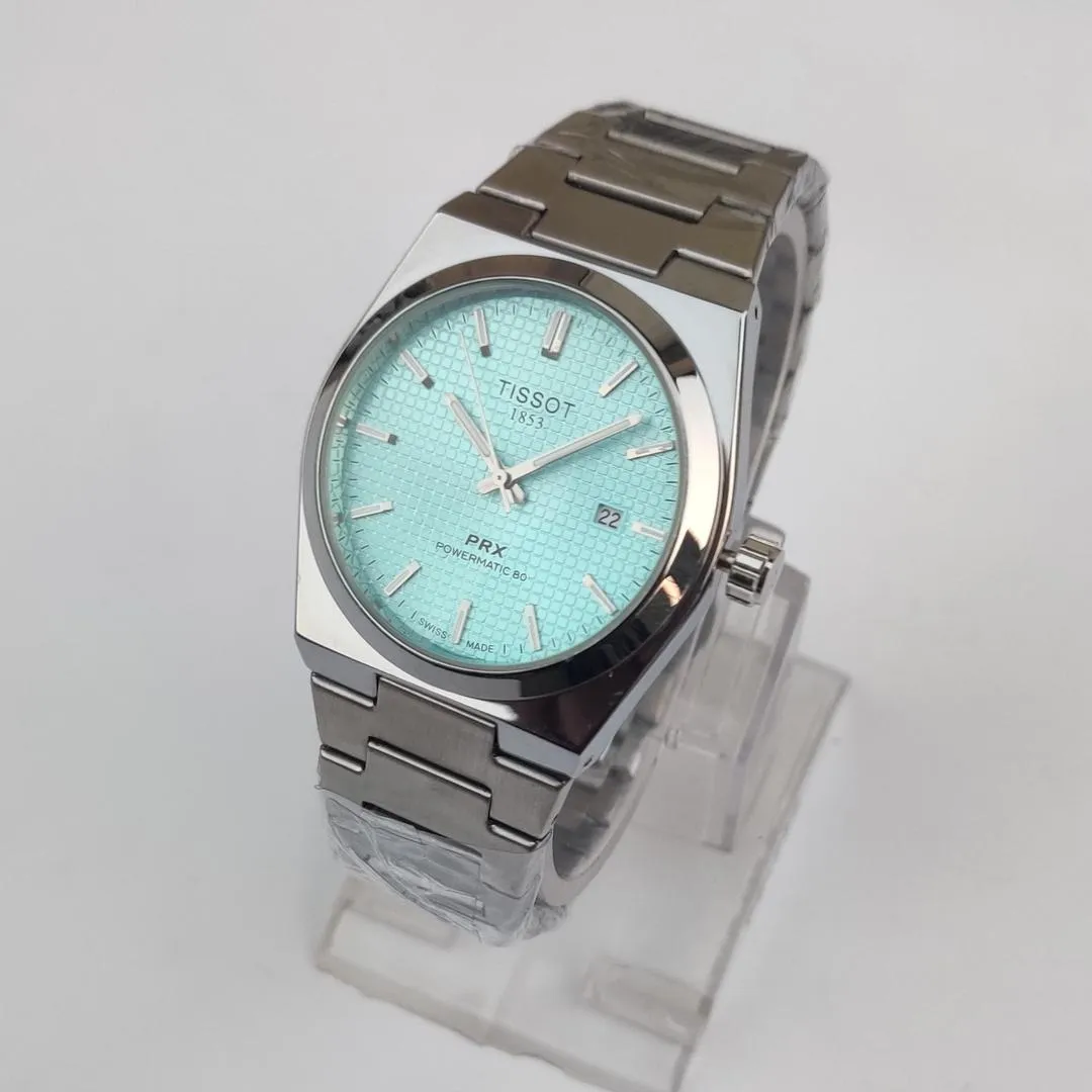 Men's Stainless Steel Quartz Watch - 1 Pc with Elegant Watch Box