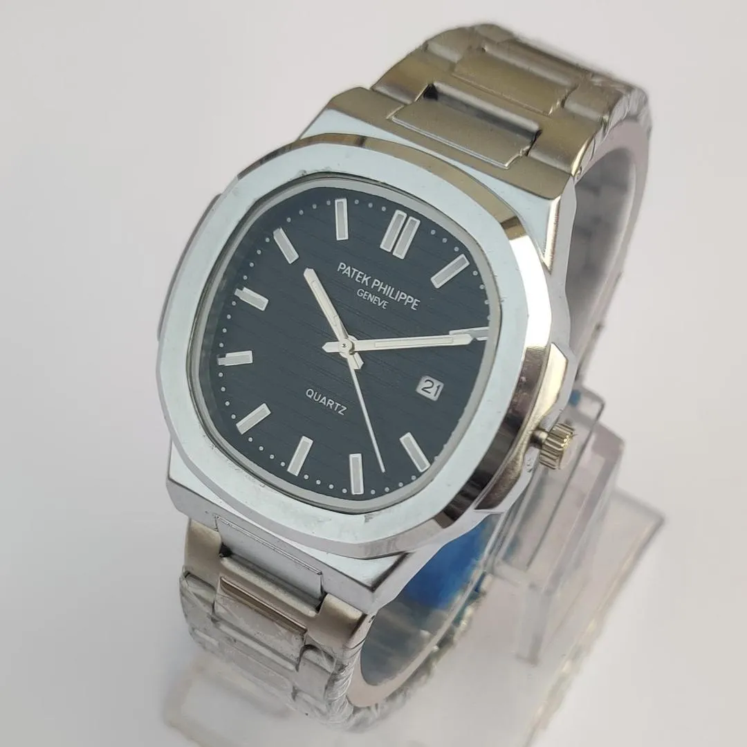 Patek Philippe Men's Stainless Steel Wrist Watch