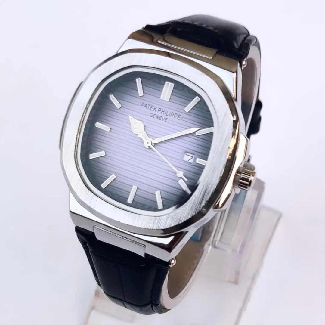 PATEK PHILIPPE Leather Wrist Watch