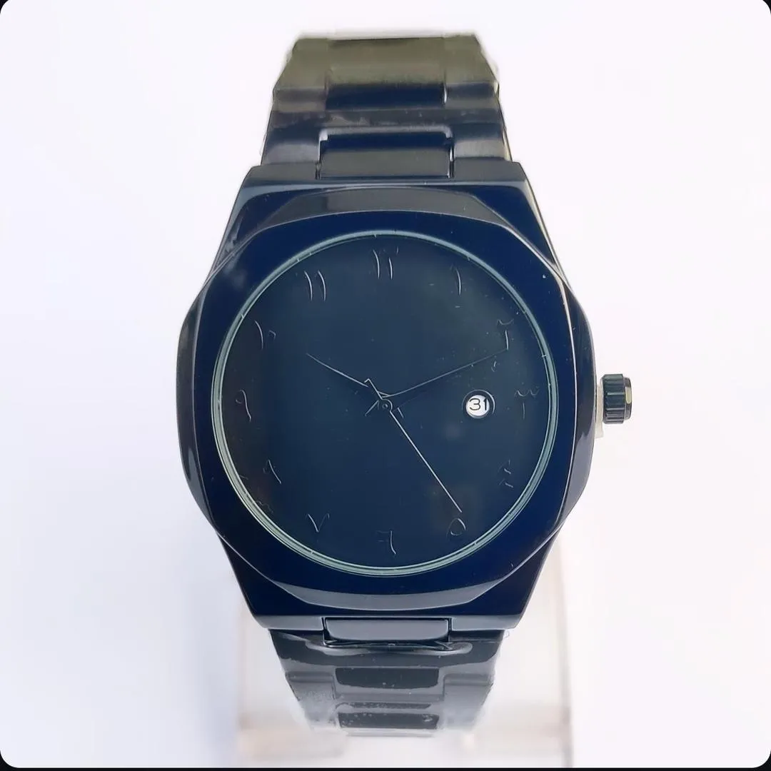 ARABIC Men's Classic Stainless Steel Wrist Watch 