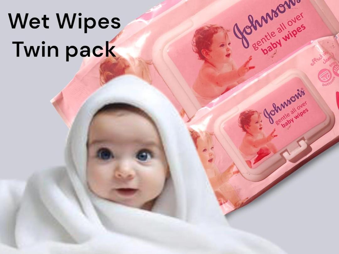 Baby Wet Wipes - Pack Of 2 - Gentle & Effective Cleaning