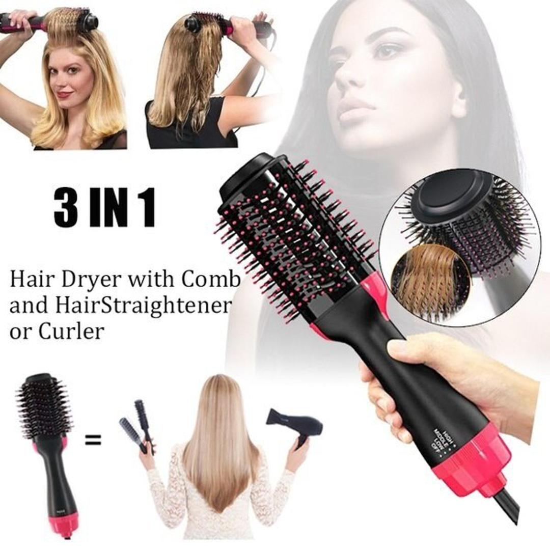 Lightweight And Ergonomic Hair Dryer Brush