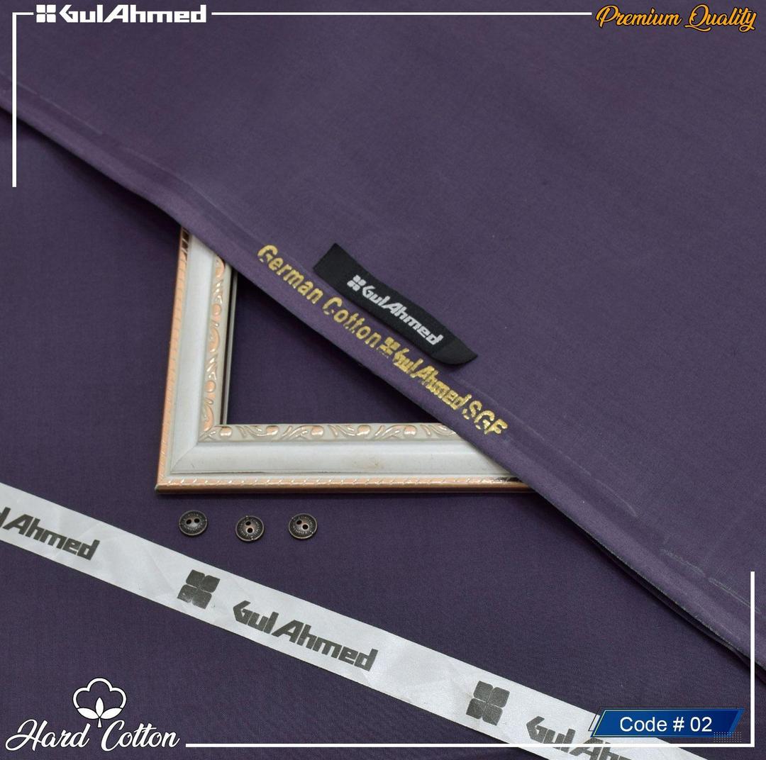 Men’s Unstitched Hard Cotton Plain Suit