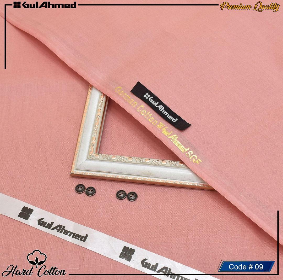 Men’s Unstitched Hard Cotton Plain Suit