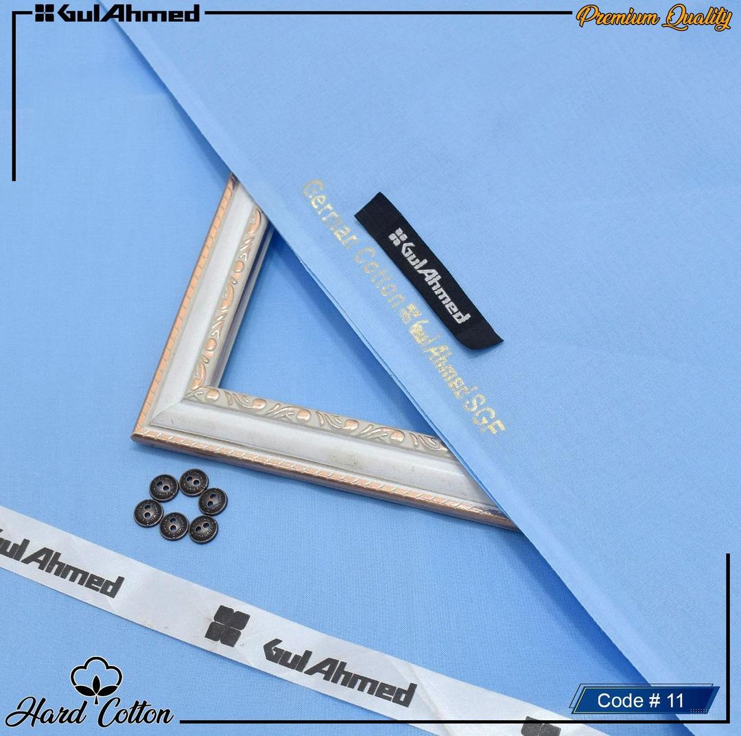 Men’s Unstitched Hard Cotton Plain Suit