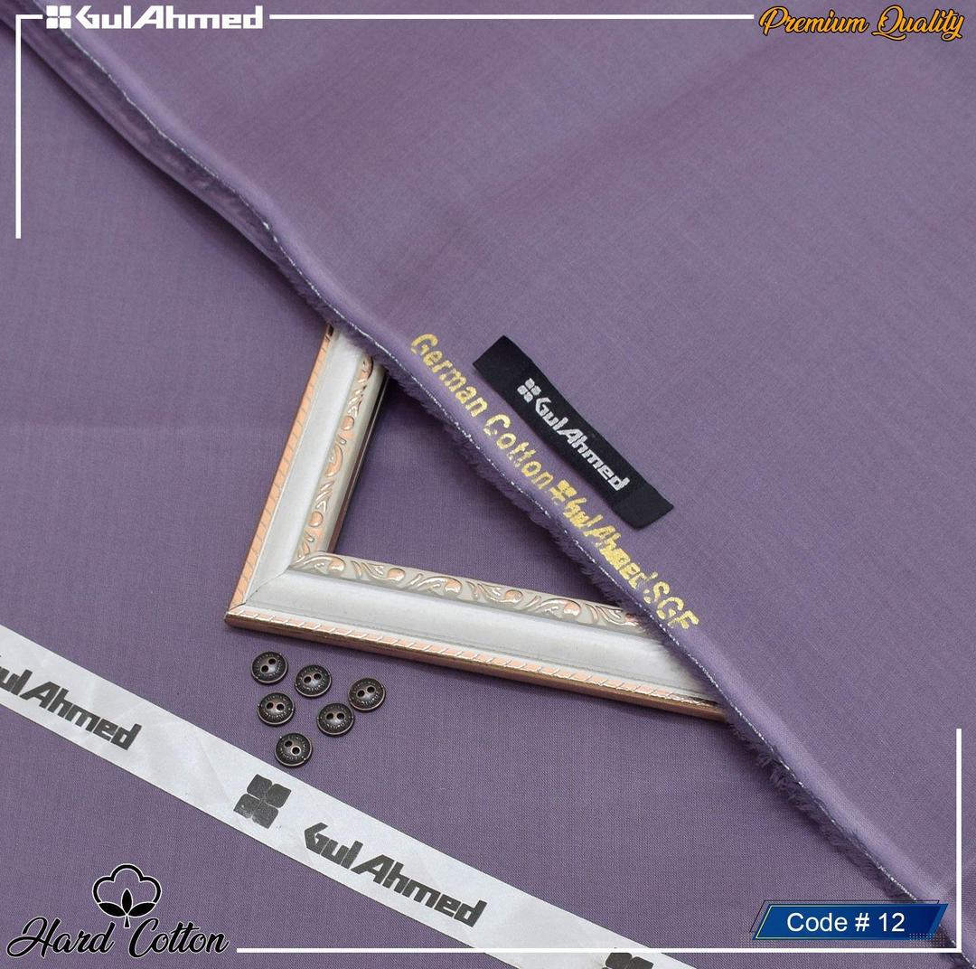 Men’s Unstitched Hard Cotton Plain Suit