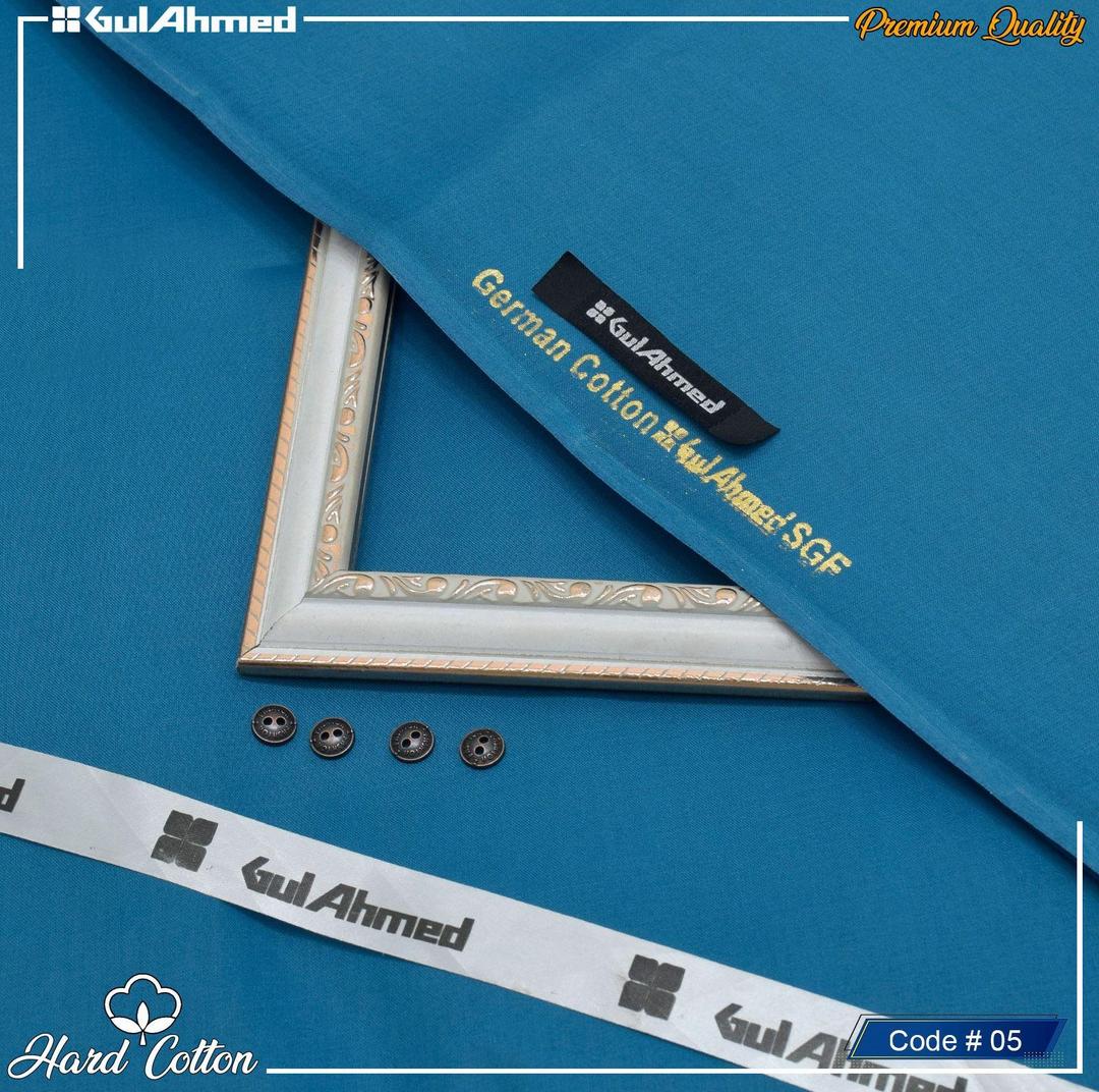 Men’s Unstitched Hard Cotton Plain Suit