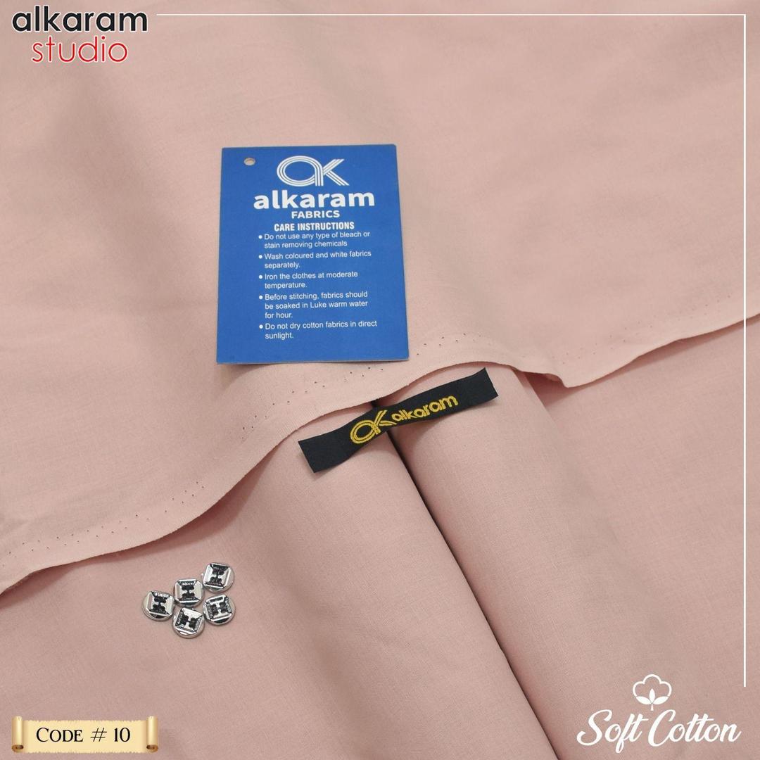 Men’s Unstitched Soft Cotton Plain Suit