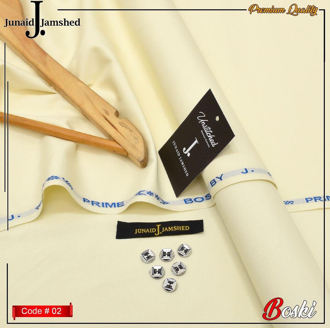 Men’s Unstitched Boski Plain Suit