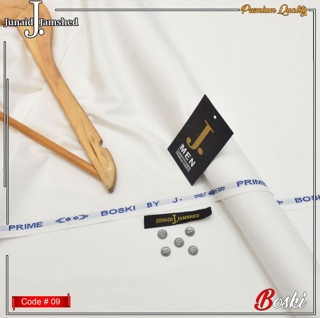 Men’s Unstitched Boski Plain Suit