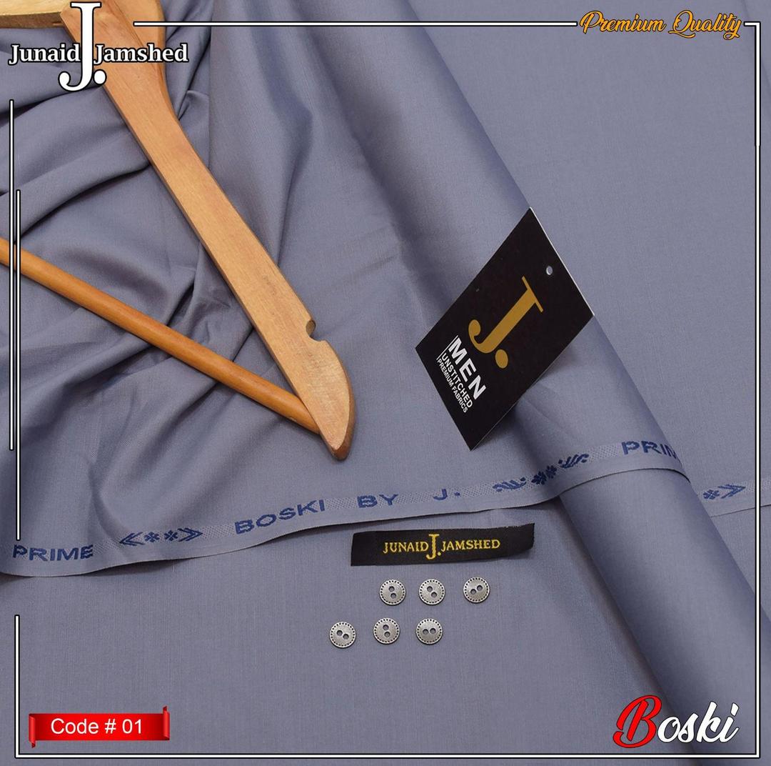 Men’s Unstitched Boski Plain Suit