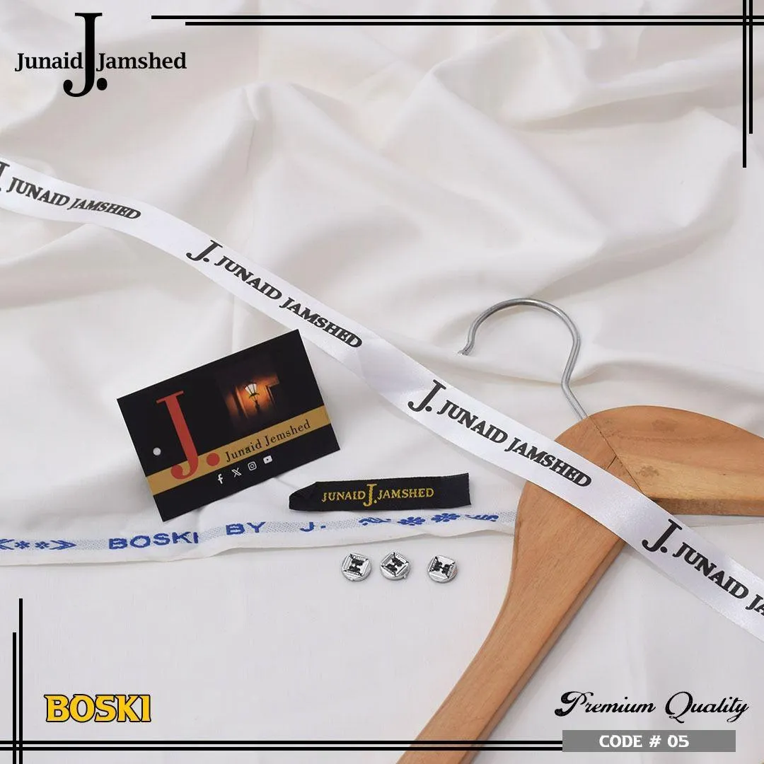 Stylish J. Men’s Unstitched Boski Plain Suit