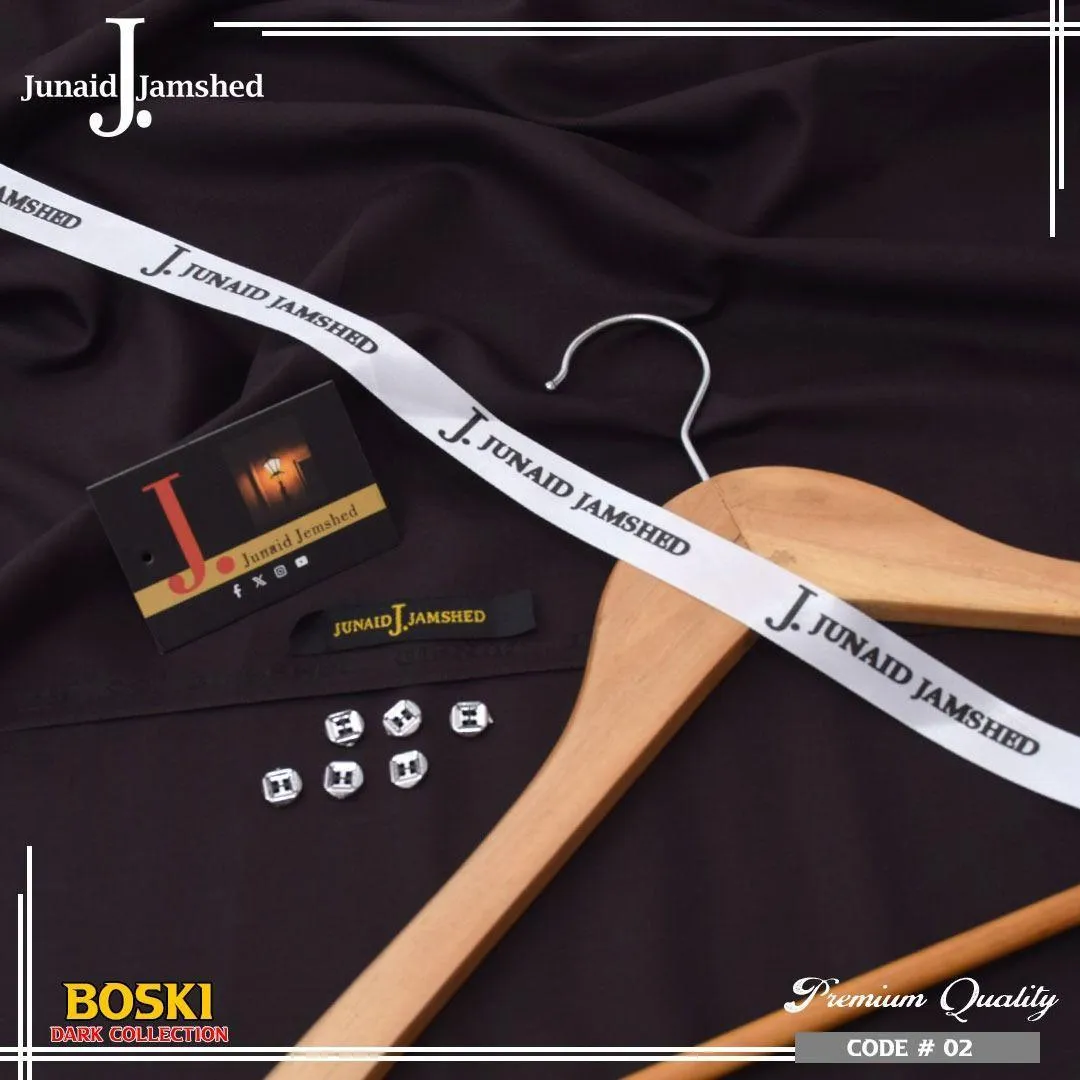 Stylish J. Men’s Unstitched Boski Plain Suit