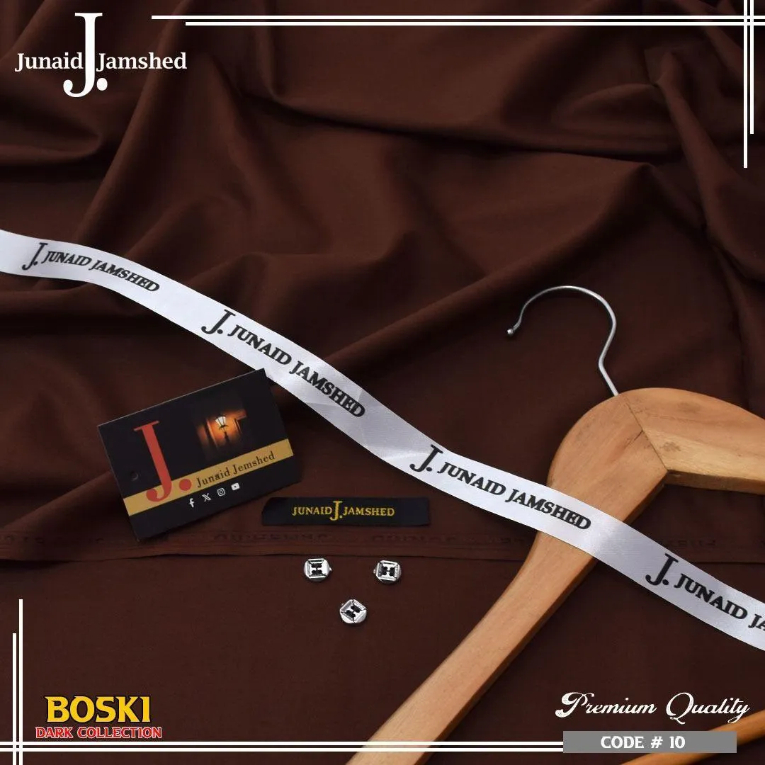 Stylish J. Men’s Unstitched Boski Plain Suit