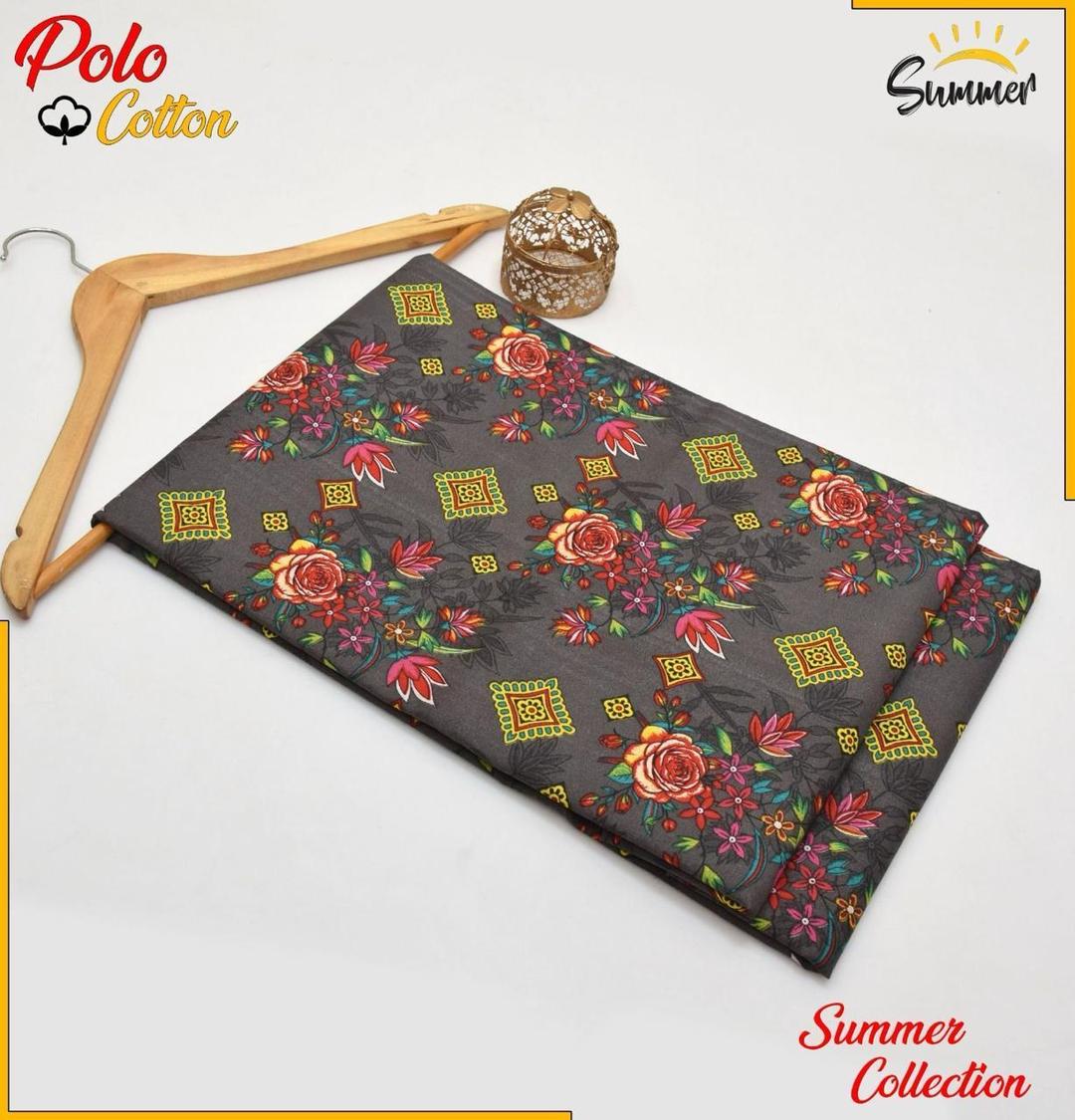 2 Pcs Women's Unstitched Printed Suit