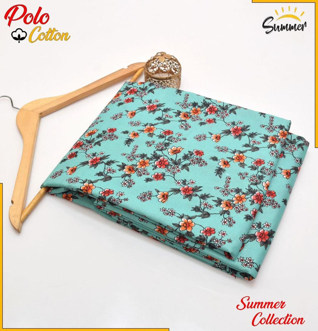 2 Pcs Women's Unstitched Printed Suit