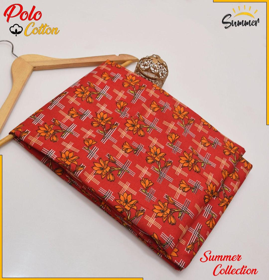 2 Pcs Women's Unstitched Printed Suit