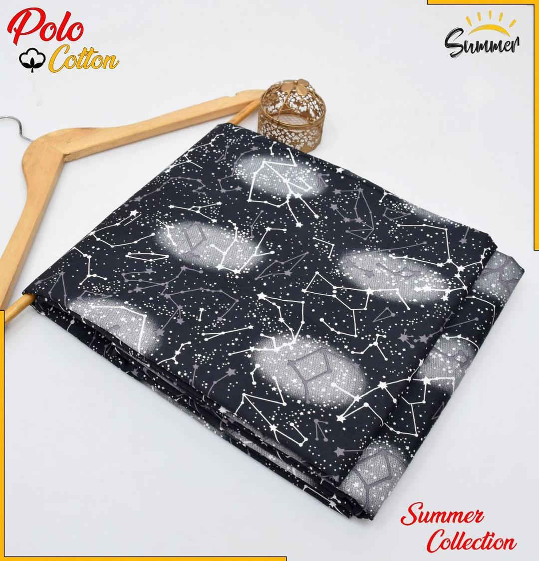 2 Pcs Women's Unstitched Printed Suit