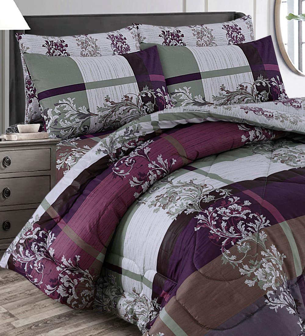 6 Pcs Cotton Salonica Printed Razai Set