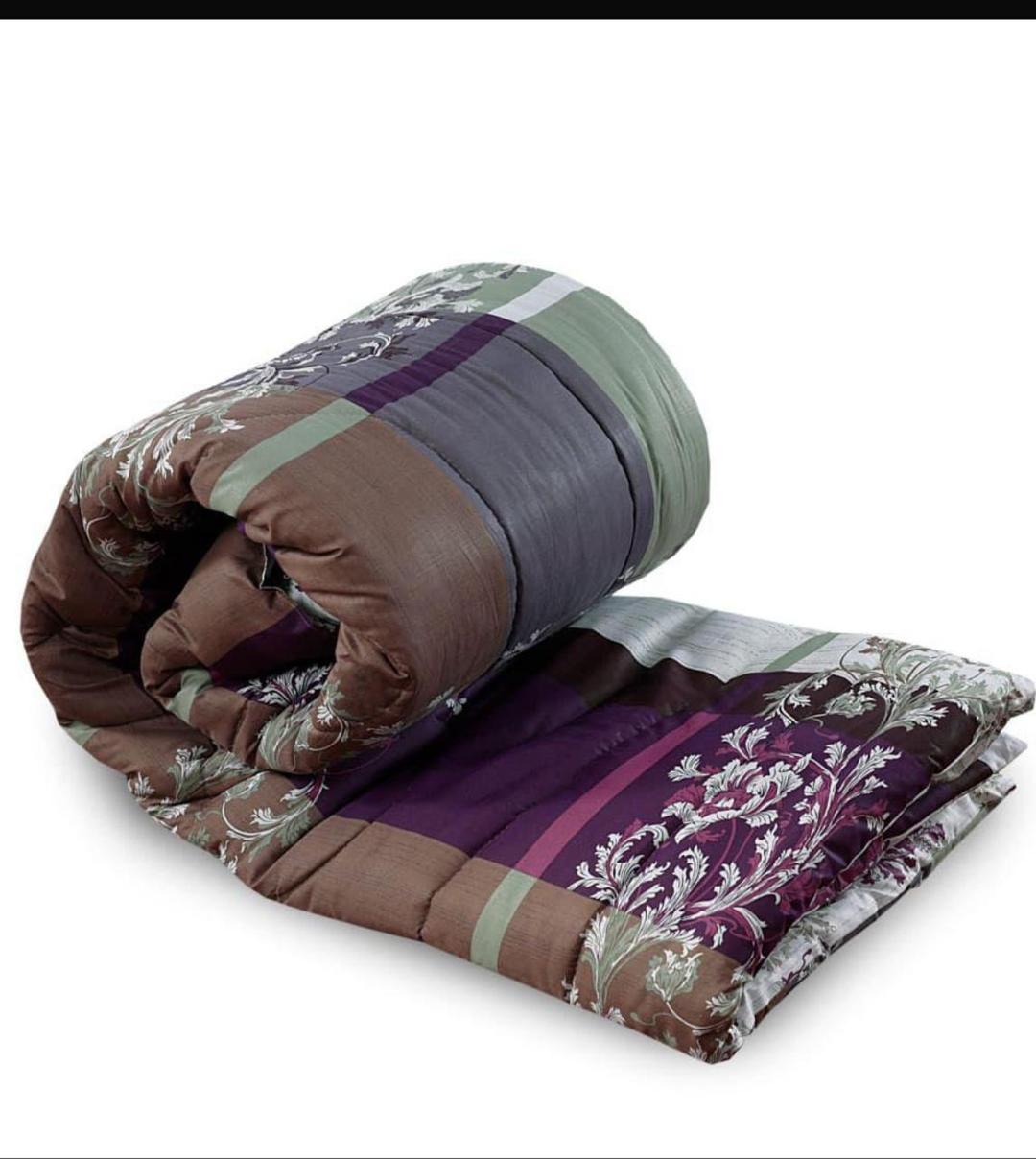 6 Pcs Cotton Salonica Printed Razai Set