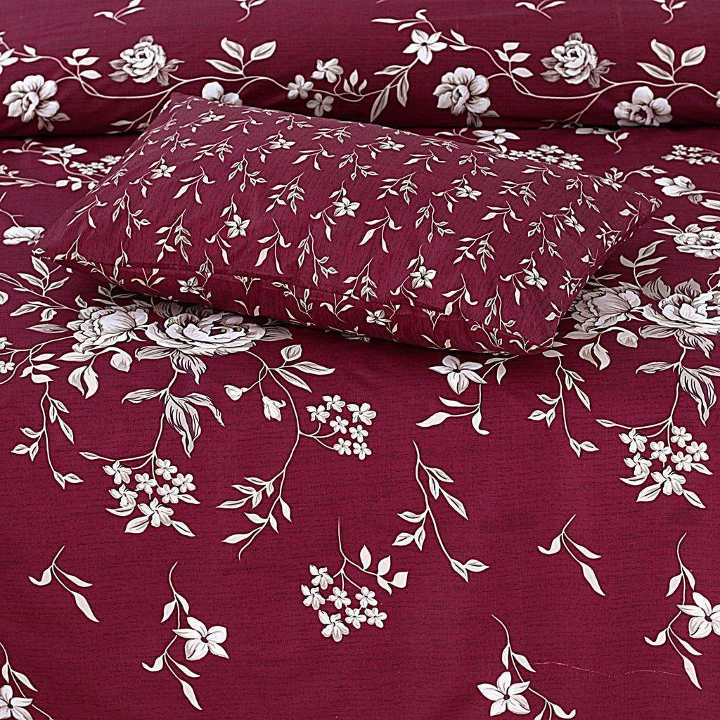 Vibrant 6 Pcs Cotton Salonica Printed Razai Set